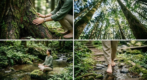 Connecting with nature and Shinrin-yoku