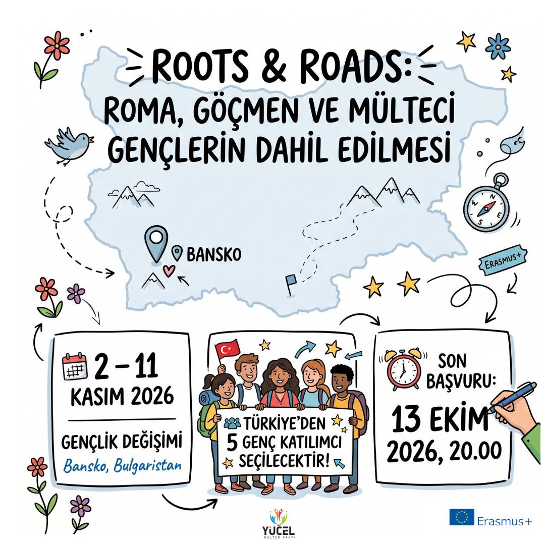 Roots & Roads - Bulgaristan - Gençlik Değişim Projesi Katılımcı Çağrısı