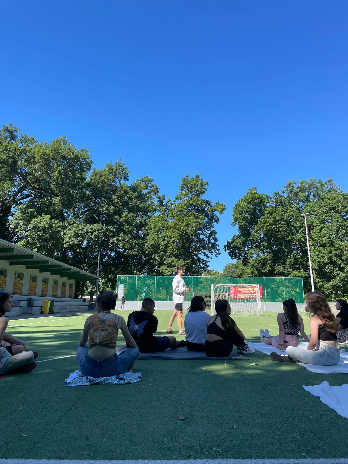 Introduction and group work during the Mind Matters Erasmus+ project
