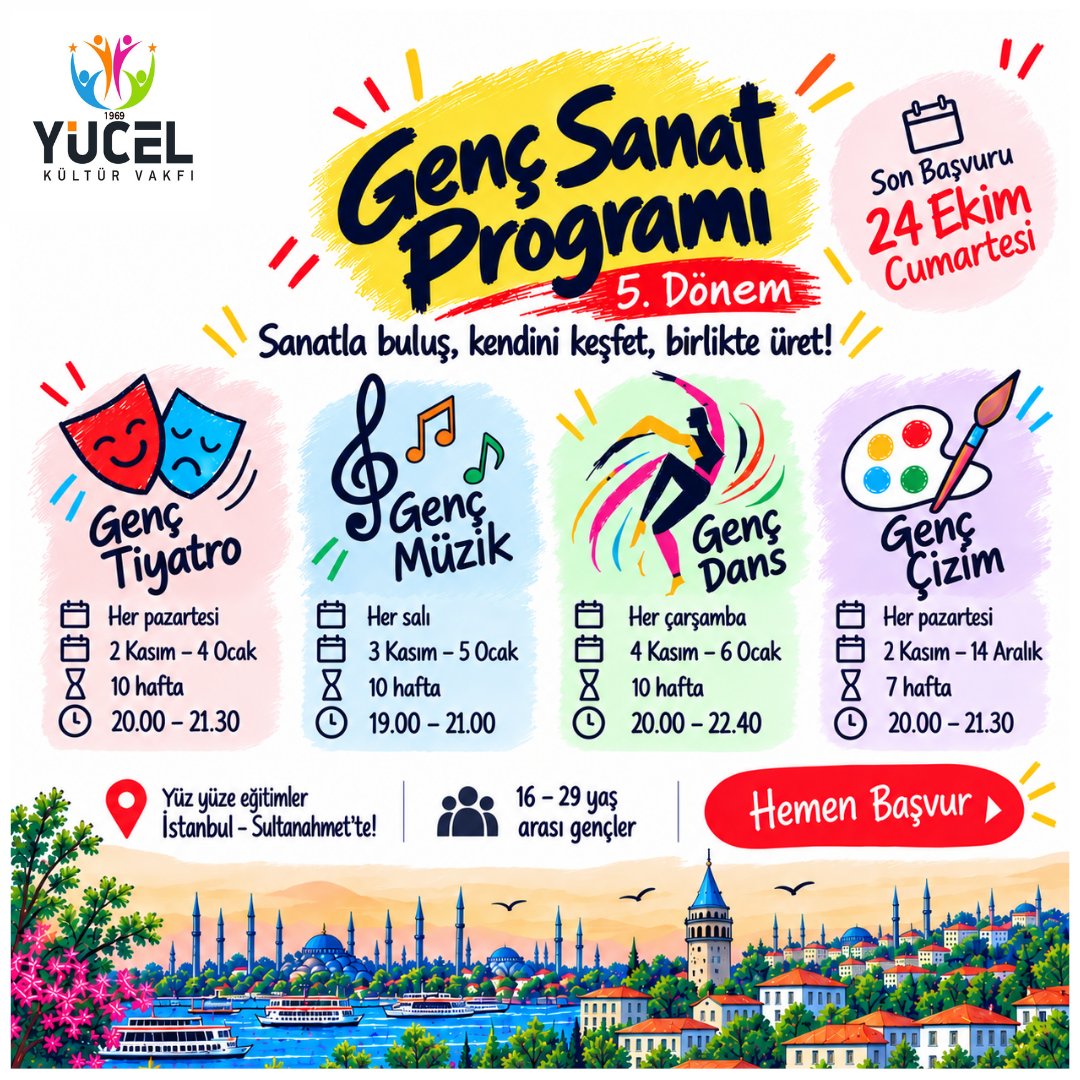 Gen&ccedil; Sanat Programı g&ouml;rseli