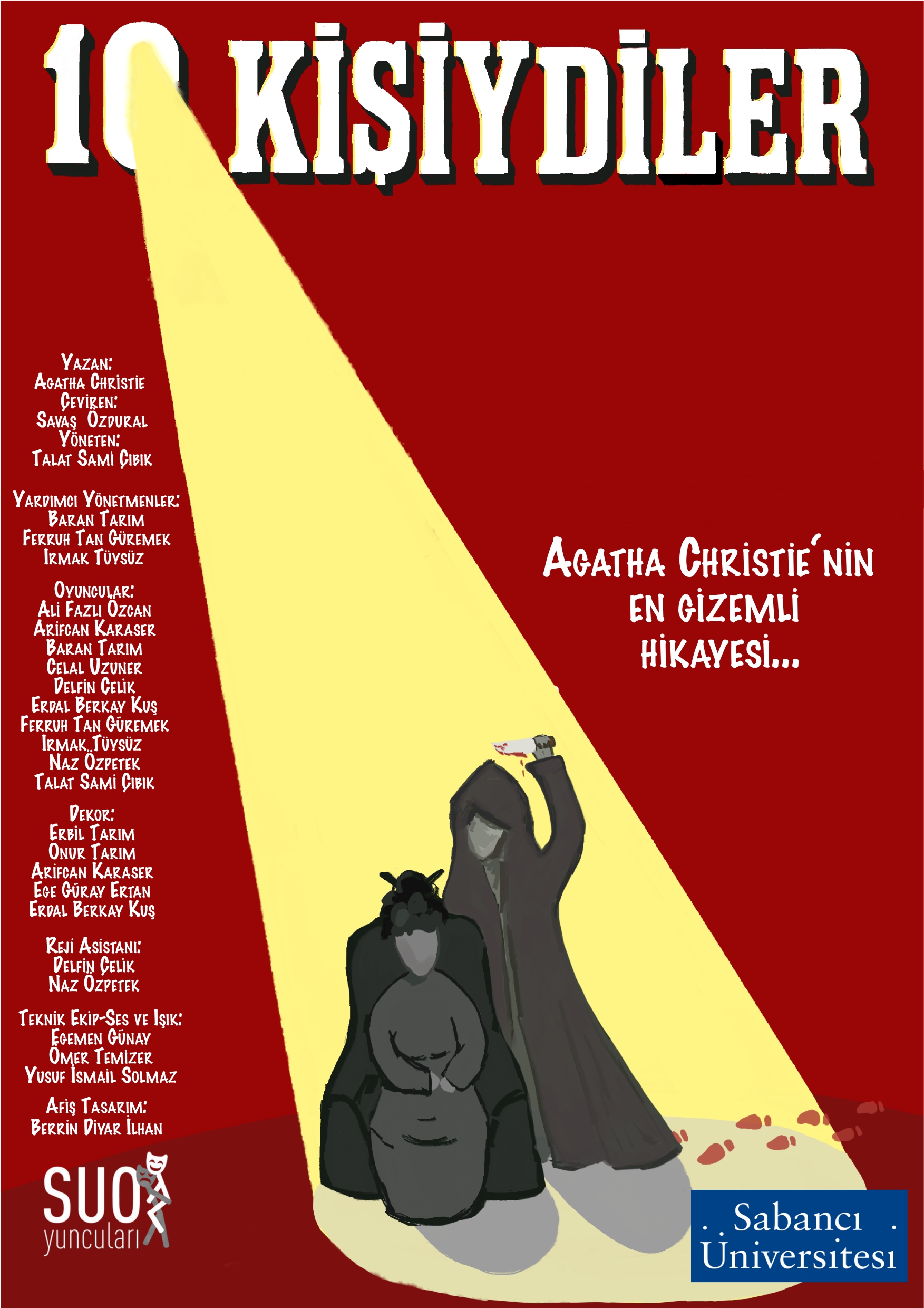 10 Kişiydiler afiş g&ouml;rseli