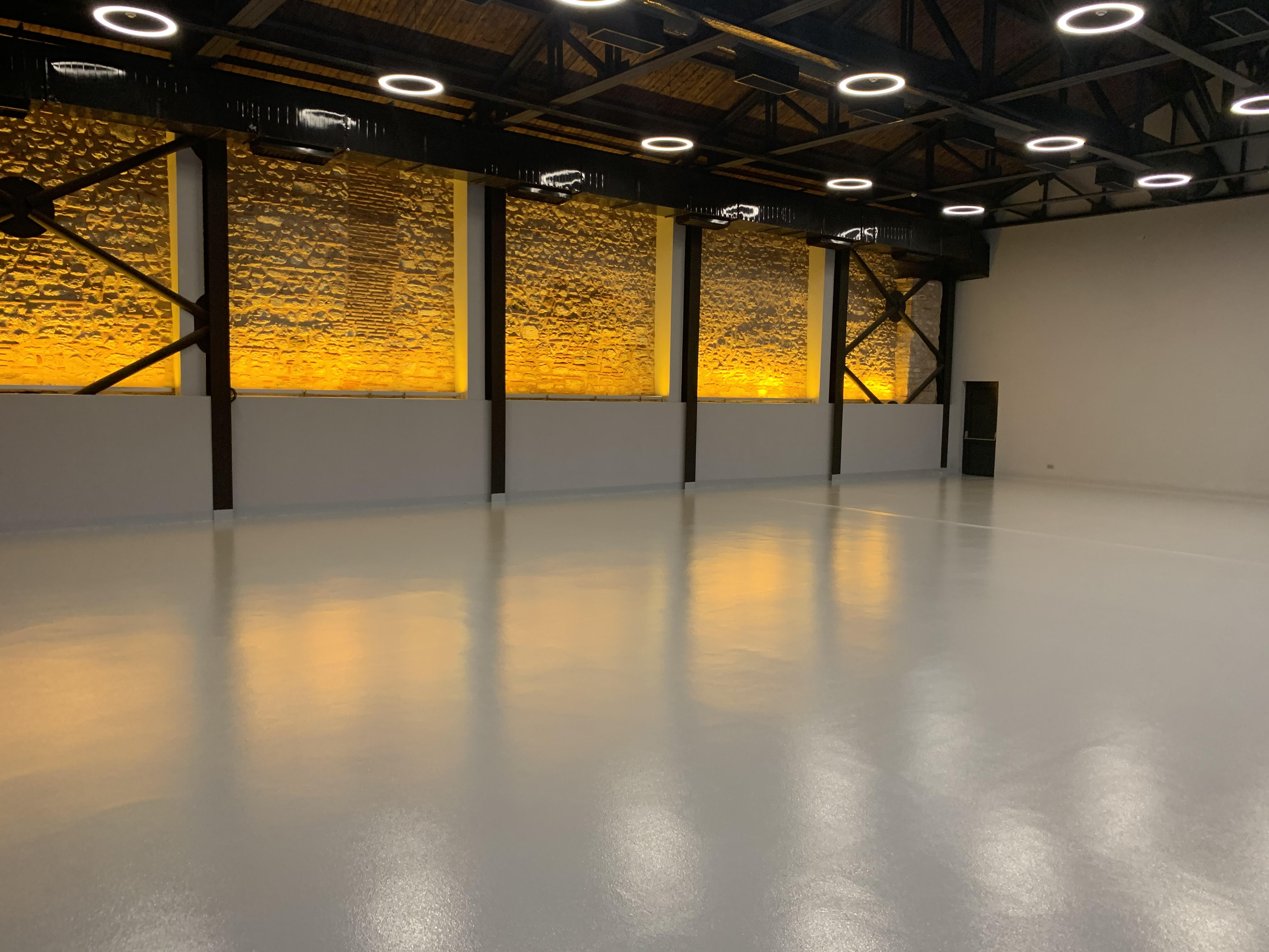 Interior view of Yücel Arts Center